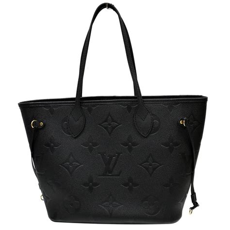 lv white and black bag|louis vuitton black leather tote.